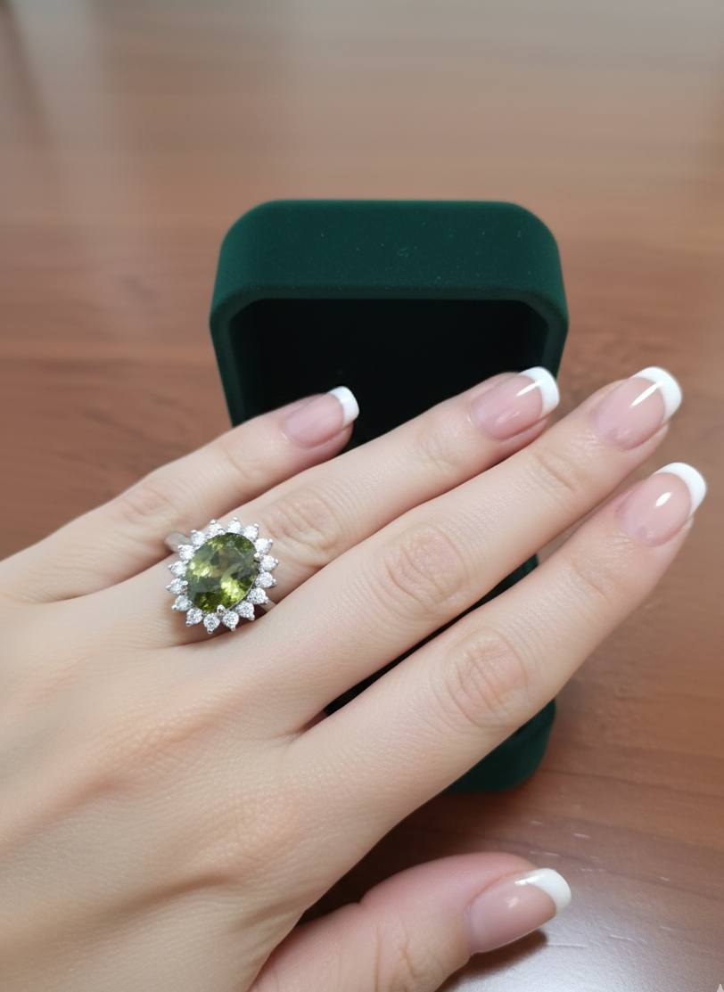 Anillo Aura Verde