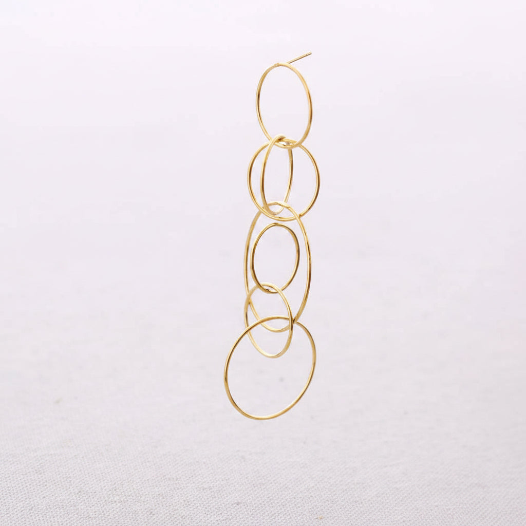 Pendientes Círculos infinitos