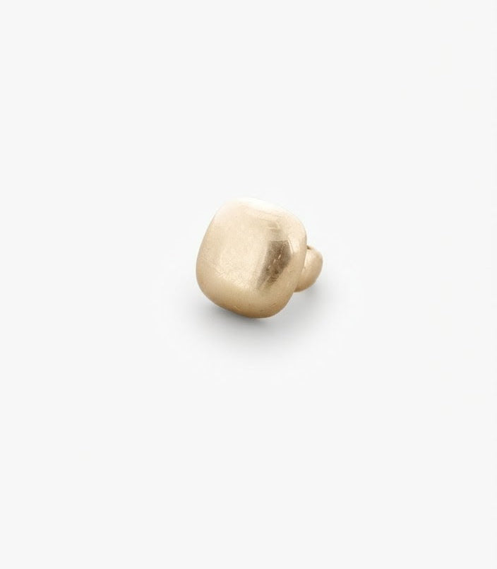 Anillo Botón de oro