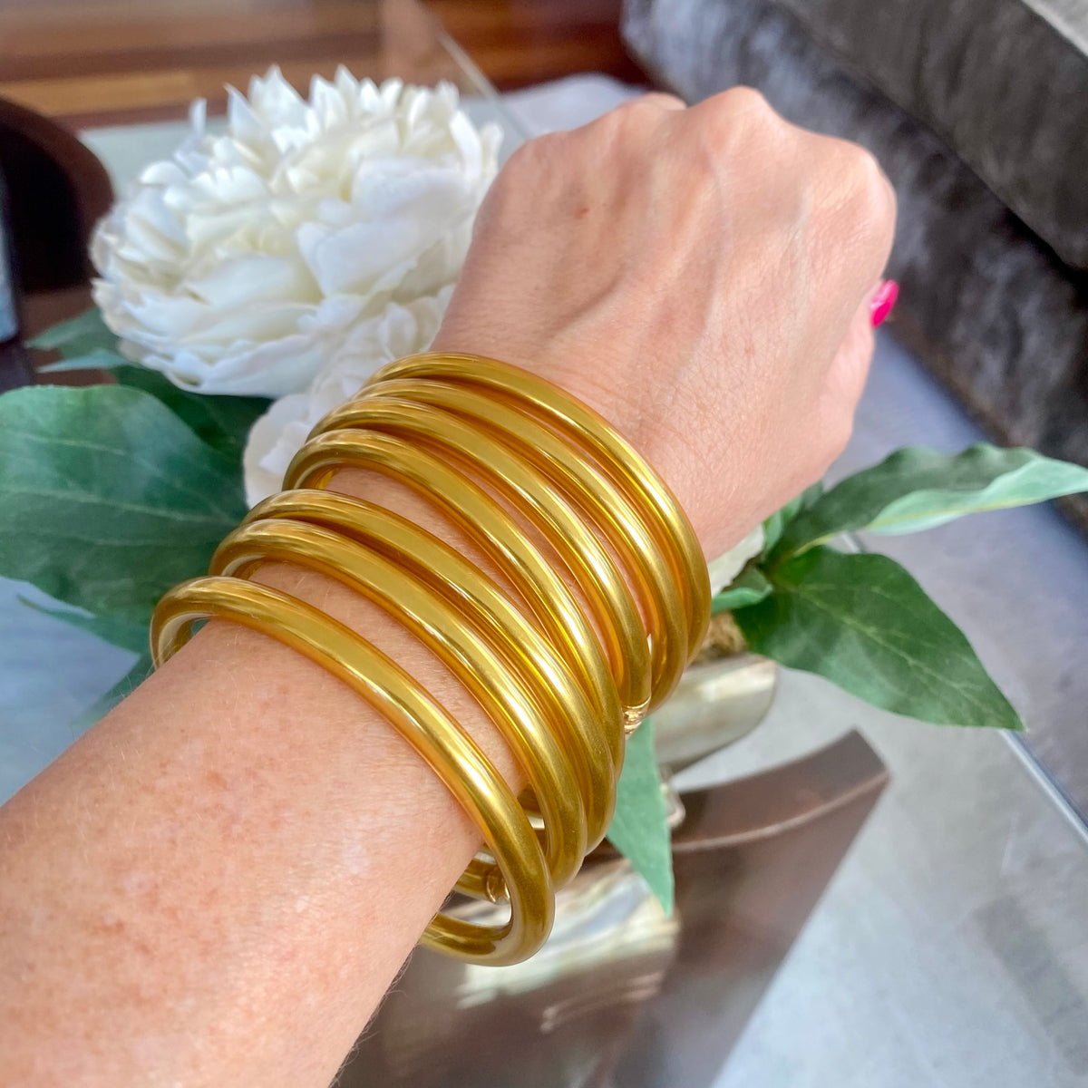 Pulseras Pan de Oro