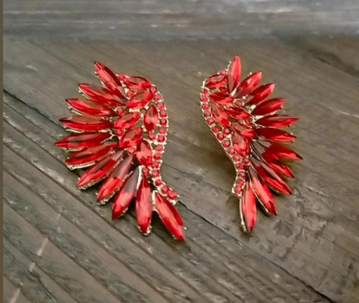Pendientes Alas de Cristal
