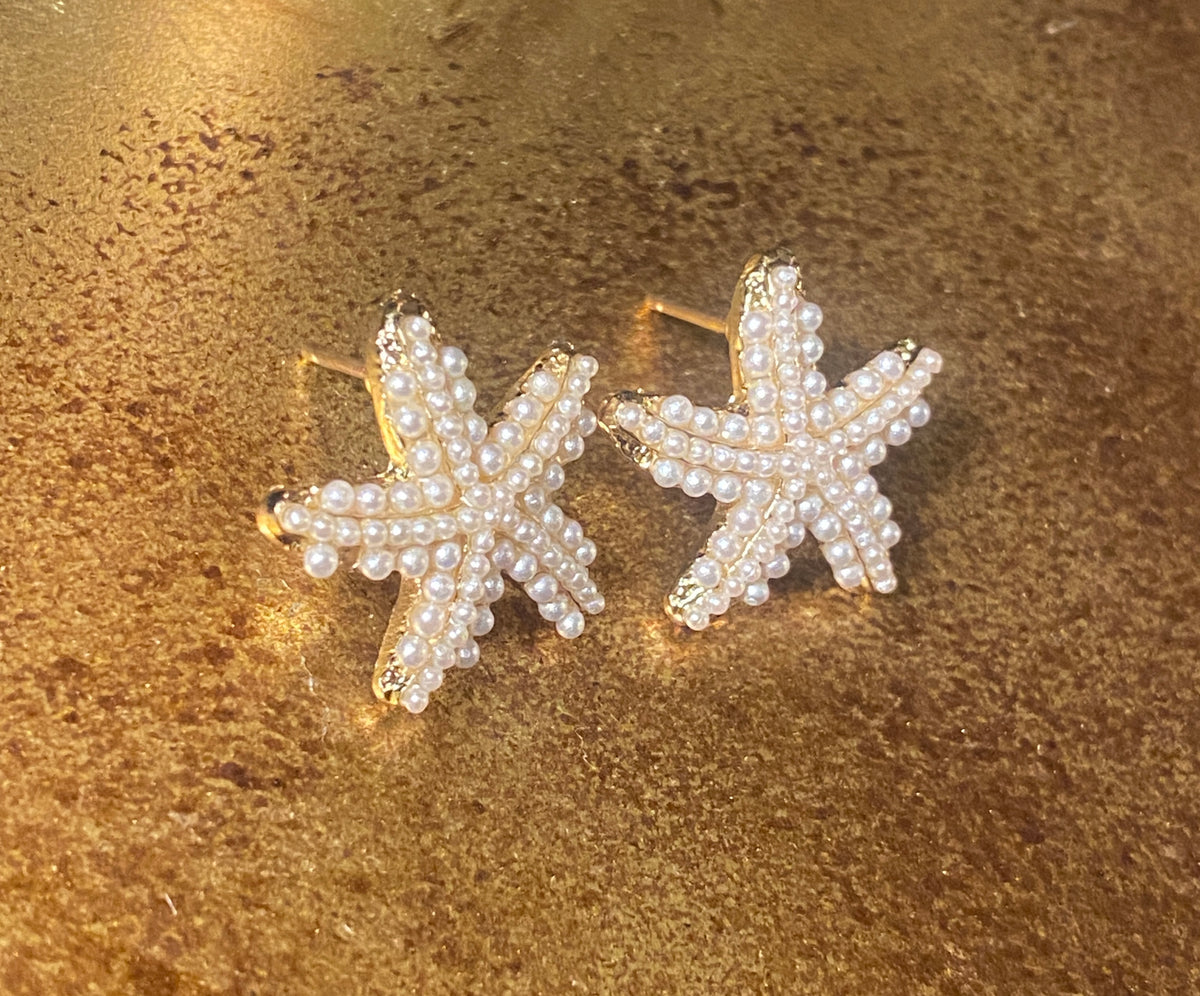 Pendientes Sea star