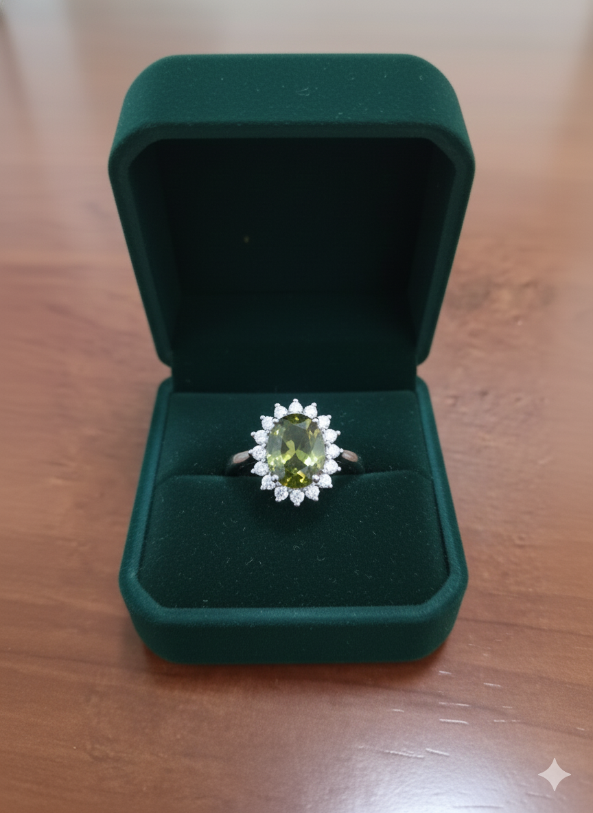 Anillo Aura Verde