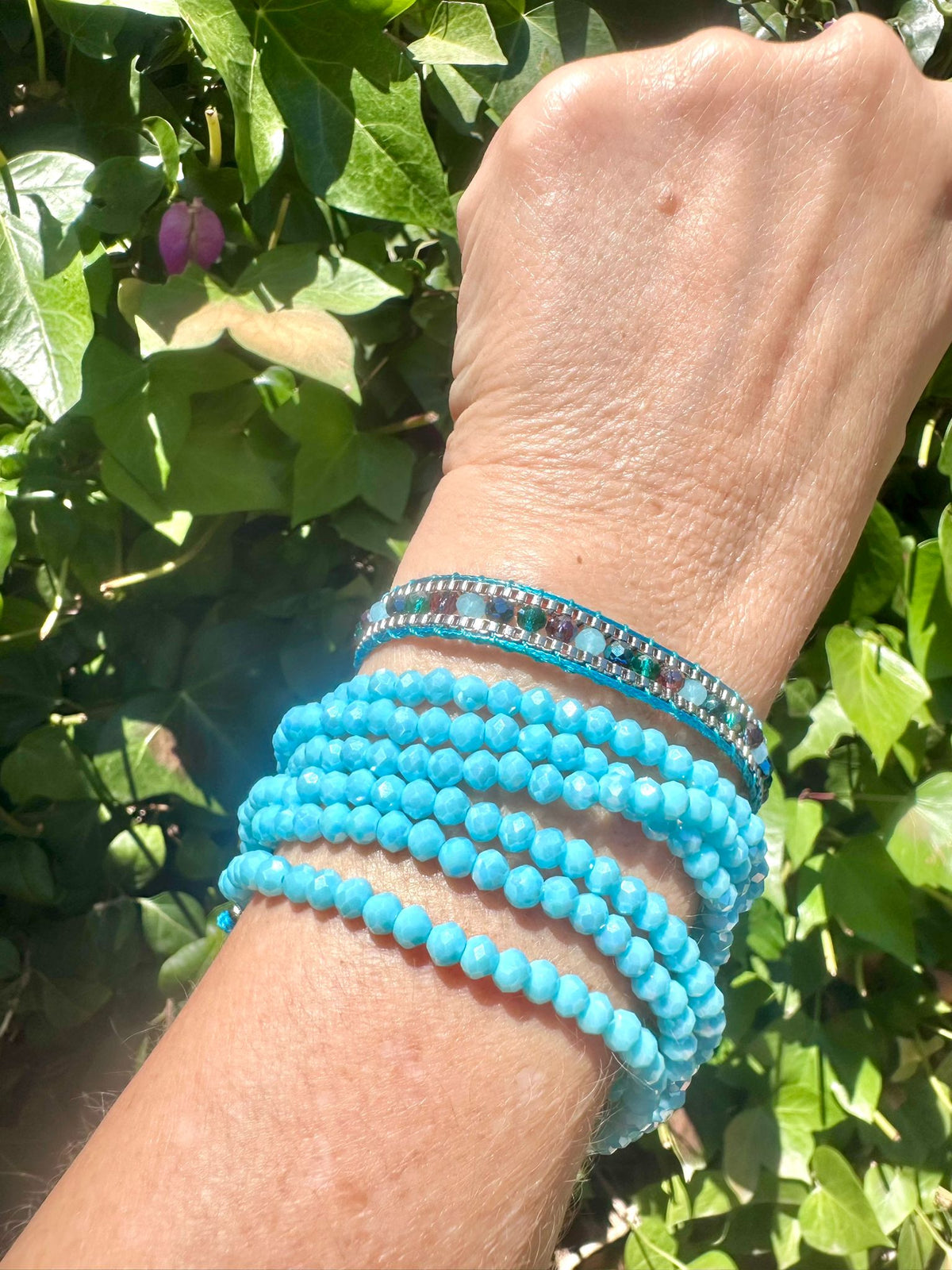 Combo Pulseras "Cristal Glow"