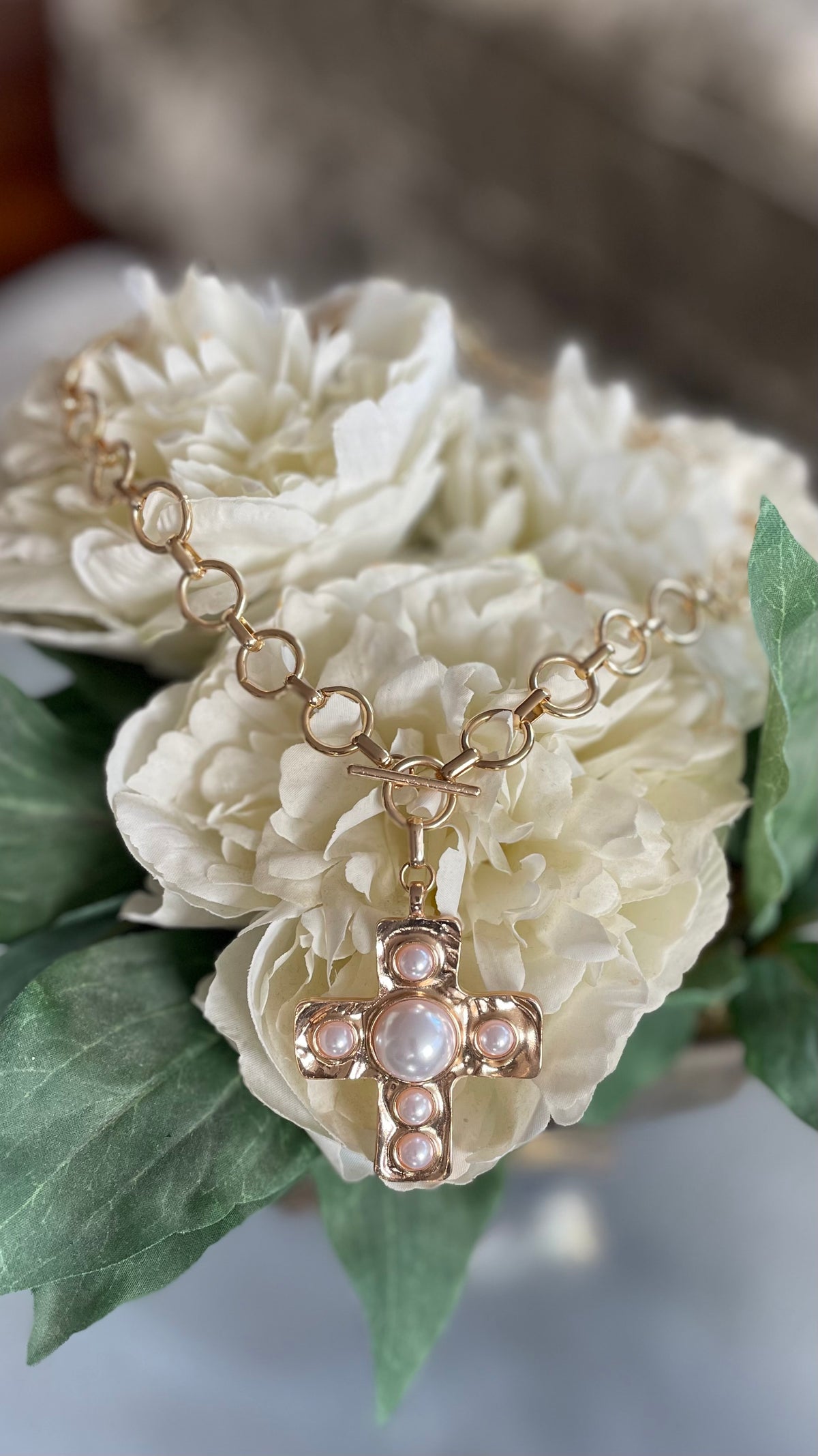 Collar Golden Cross
