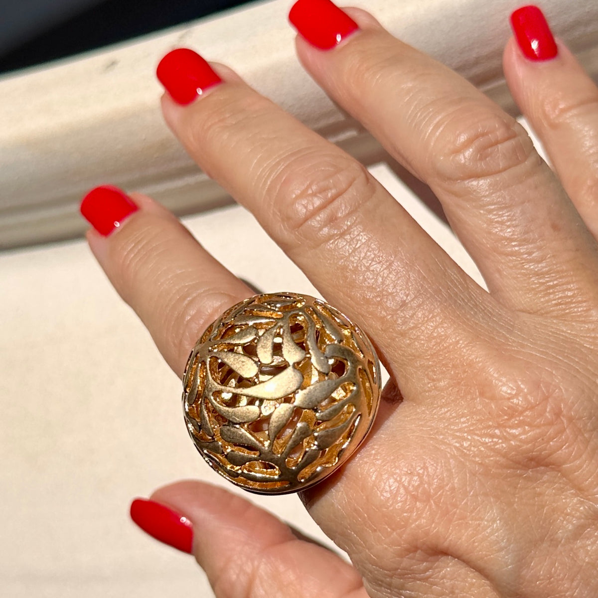 Anillo Esfera botánica