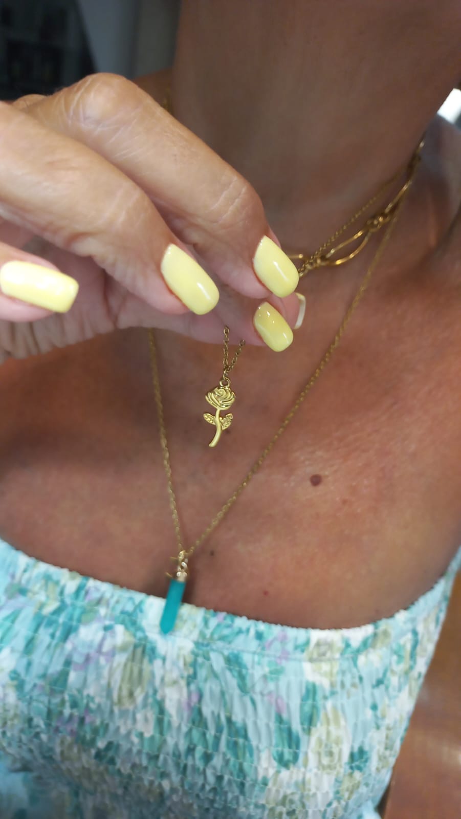 Collar Rosa