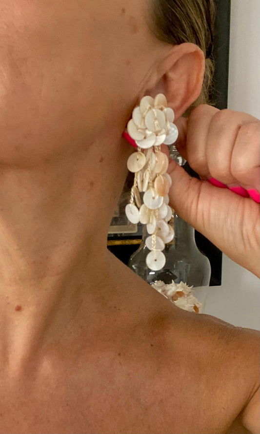 Pendientes Ola Blanca