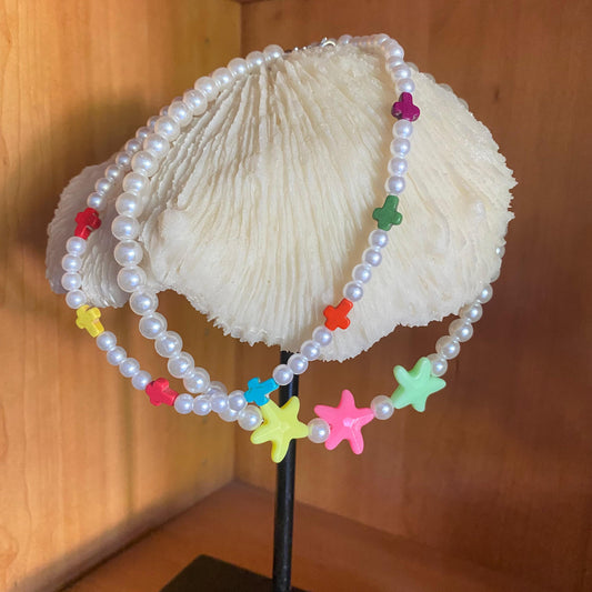 Collar Happy Beach- Cruces o Estrellitas