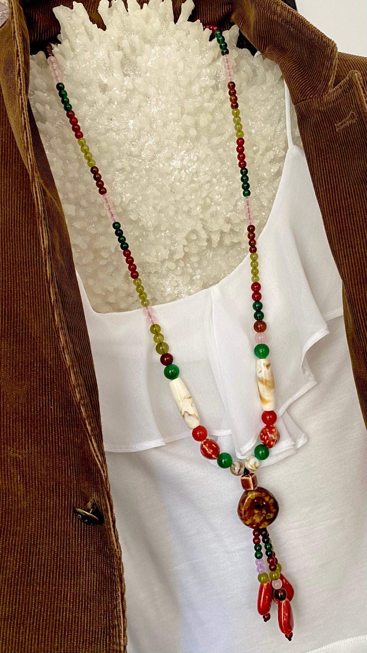 Collar Boho Chic Ágatas