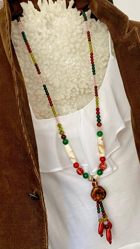 Collar Boho Chic Ágatas