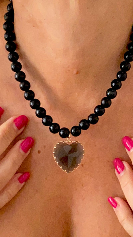 Collar Corazón OMG