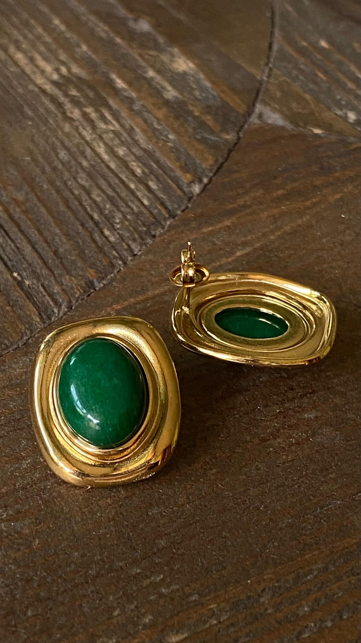 Pendientes Aura Verde