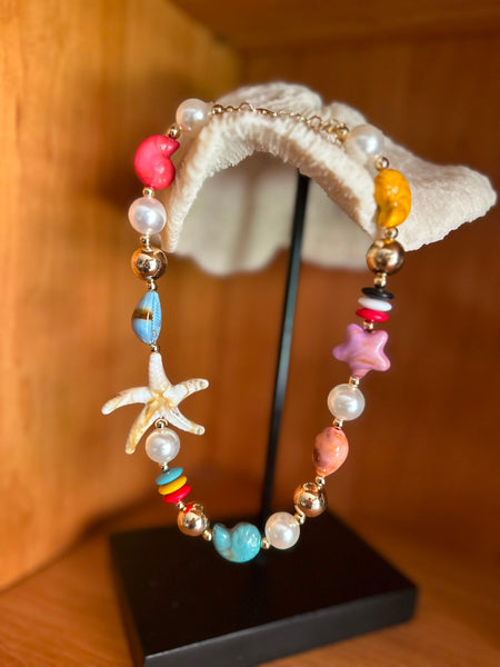 Collar Coral Pop