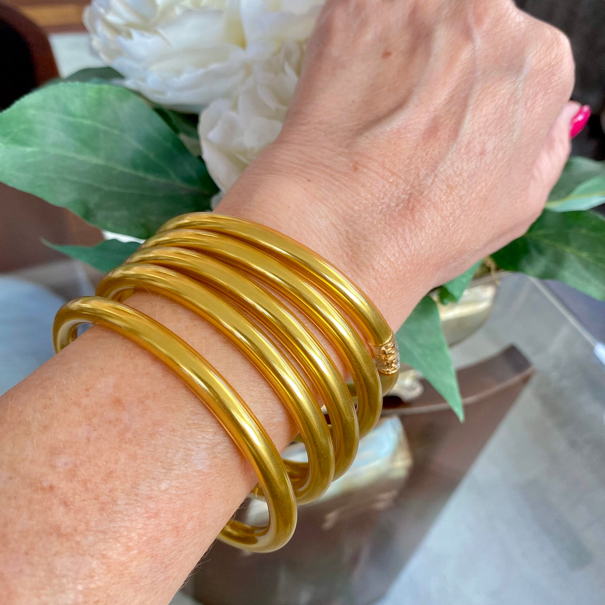 Pulseras Pan de Oro