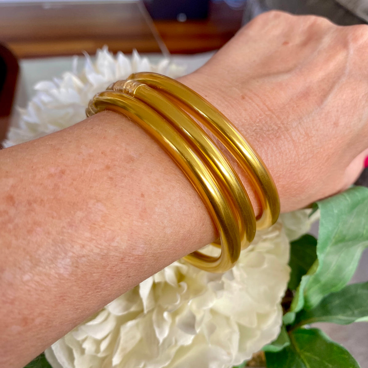 Pulseras Pan de Oro