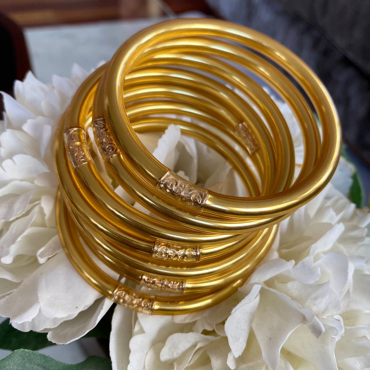 Pulseras Pan de Oro
