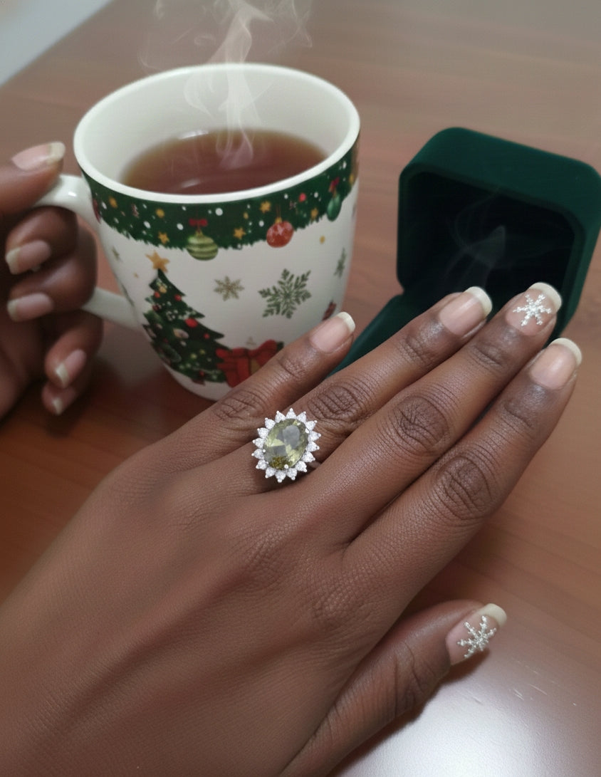 Anillo Aura Verde