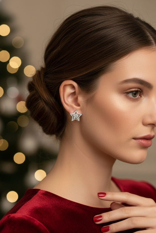 Pendientes Estrella Brillante