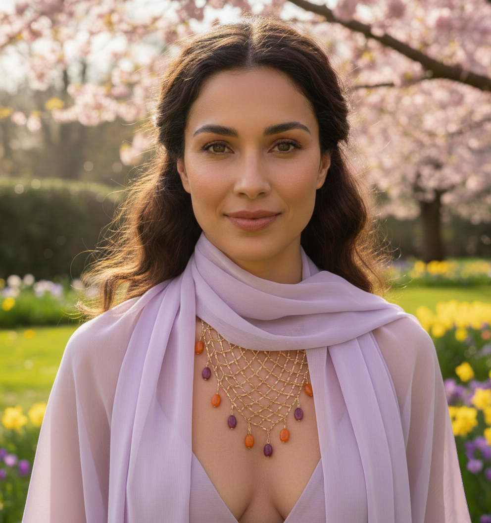 Collar Reina del Sol