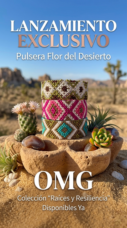 Pulsera Flor del desierto