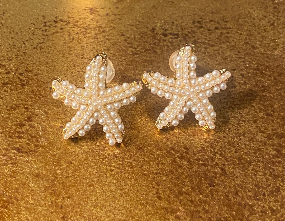 Pendientes Sea star