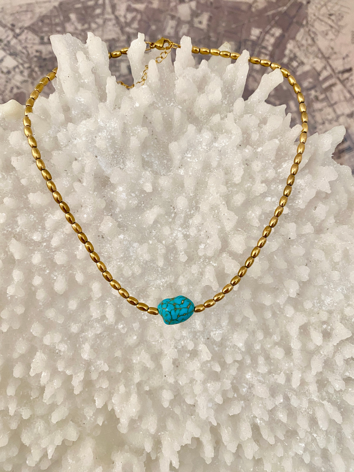 Collar TURQUOISE GOLD