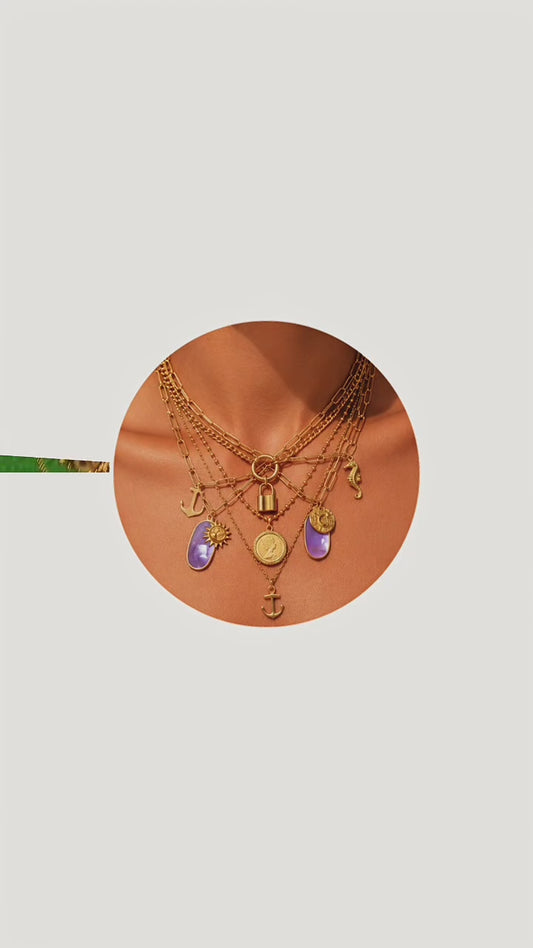 Collares con Charms y Amuletos OMG