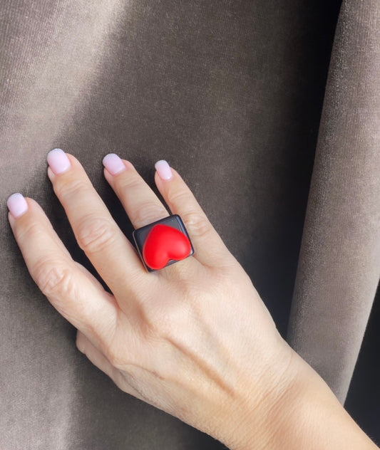 Anillo CANDY rojo