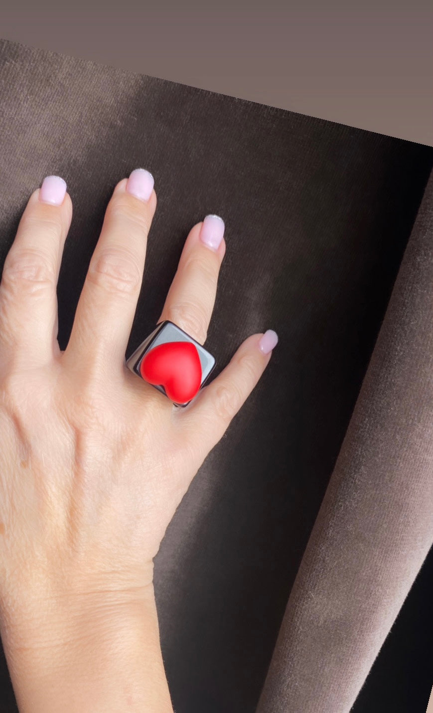 Anillo CANDY rojo
