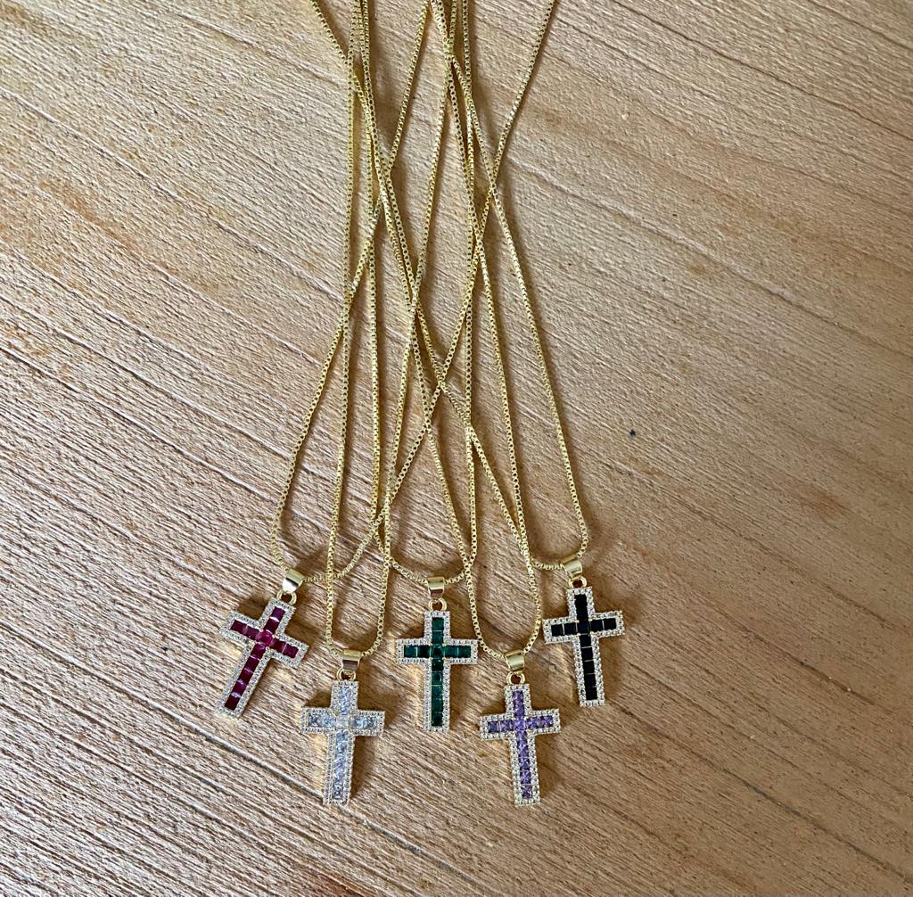 Collar Cruz Luz