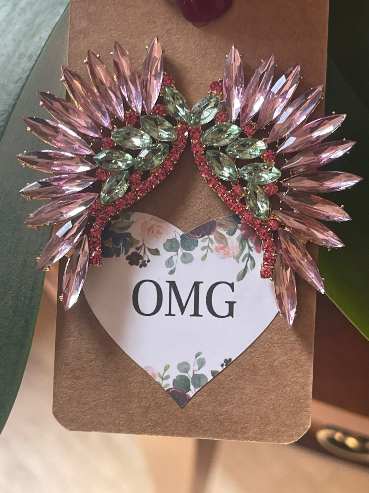 Pendientes Alas de Cristal