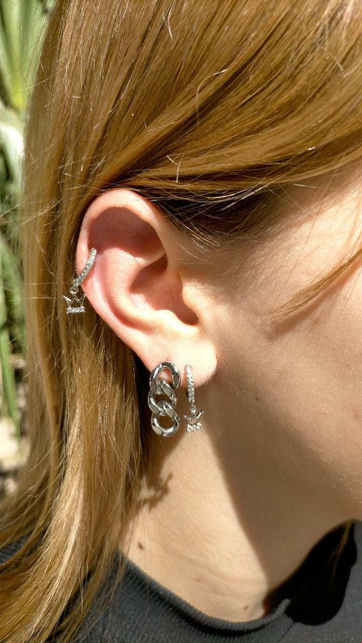 Mini pendientes Reina